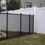 Buy cheap 600-2000mm Tubular Metal Fence Aluminium Tubular Fencing Hot Dipped Galvanized from wholesalers