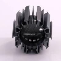Buy cheap Black / Steel Gray Heat Sink Aluminum Profiles Good Thermal Conductivity product