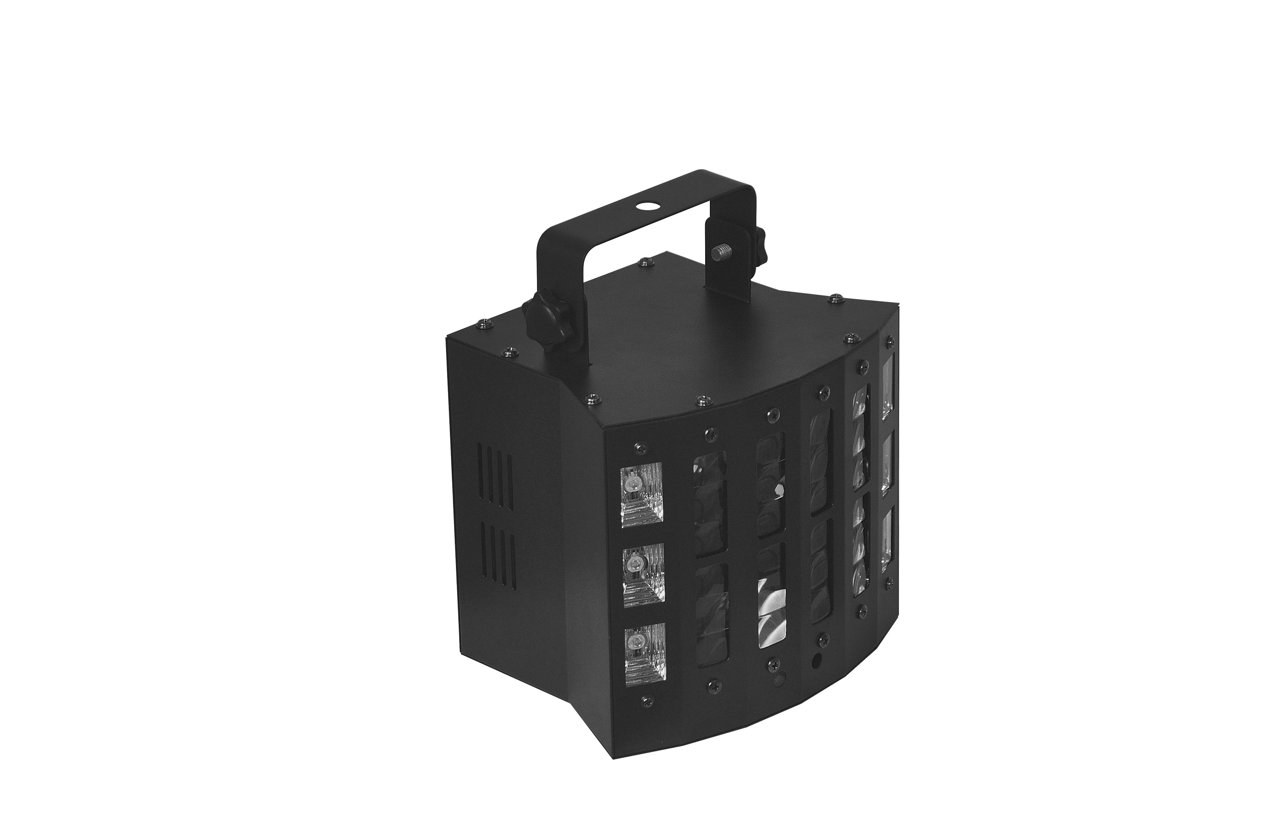 4IN1 Led Derby Light 9 Colors 6PSC UV With Remoted Control Laser Disco Stage DJ Party