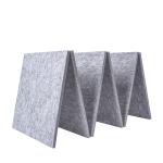 9mm 12mm Wall Ceiling Decorative Polyester Acoustic Panels PET Felt Soundproof