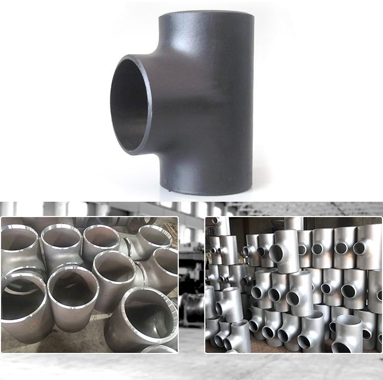 Steel pipe fittings show Sch 80 Seamless Steel Pipe Fittings 1/2 Inch To 24 Inch Carbon Steel Equal Tee Manufacturer