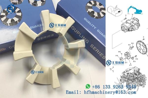 Buy cheap CF-H-045 Flexible Drive Shaft Couplings For Hitachi ZX200 Excavator Engine Parts from wholesalers