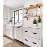 Buy cheap Heavy Duty 5 6 7 8 9 Inch Black Powder Coating Metal Bracket L Floating Wall Shelf Brackets from wholesalers