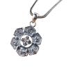 Buy cheap Women and Men Retro Sterling Silver Buddhist Sutras Pencant Charm Necklace (SY12299) from wholesalers
