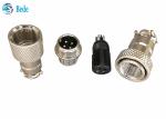 4~7A 200V Cable To Cable Docking GX16 Aviation Connector 2~10 Pin