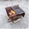 Buy cheap Collapsible Outdoor Camping Portable Corten Steel Metal BBQ Fire Pit Brazier from wholesalers