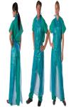 Recyclable Adult Disposable Aprons Biodegradable 31.5'' X 21.7" Eco - Friendly