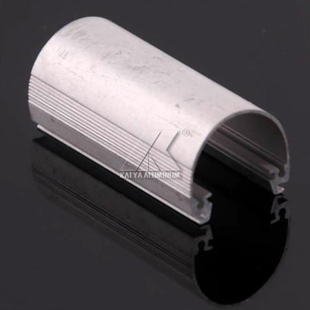 Buy cheap 6063 Curtain Rod Material Mill Finish With Aluminum Extrusion Profile from wholesalers