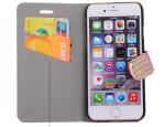 Glitter PU leather wallet Case For iPhone 4 5s 6 plus 7 SAMSUNG galaxy s5 s4 S6