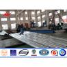 Buy cheap ISO 9001 Steel Metal Power Pole For 10M 33kv Transmission Line from wholesalers