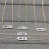 Buy cheap diamonds necklace 18kt gold with yellow gold or white gold or pink gold from wholesalers