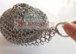 8x6 Inch Pot Pan SS 316 Square Round Kitchen Chain Mail Scrubber