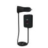 Buy cheap Black Fast Charge USB Car Charger 3 Port USB A & 2 USB C Car Power Adapter from wholesalers