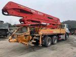 Max.Vertical Reach 38 Meter Used Sy Heavy Equipment for Concrete Boom Pump Truck