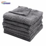 Buy cheap 500GSM Reusable Cleaning Cloth 40X40CM Fluffy Microfiber Edgeless Washing from wholesalers