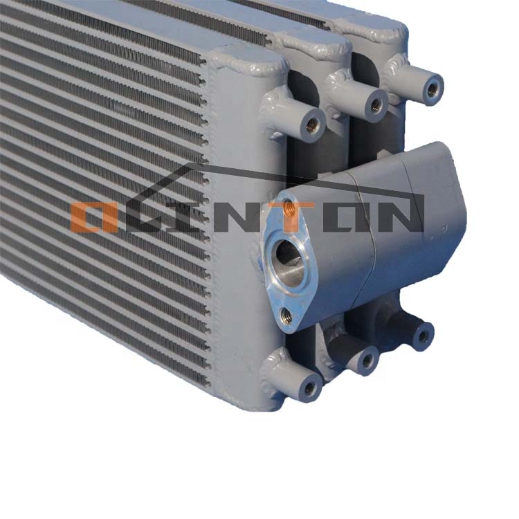 PC220-8 PC240-8 Three Body Core Water Tank Excavator Radiator for Construction Works