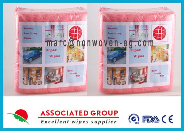 Buy cheap Food Grade Non Woven Wipes Cloth Wet Dry For Household Cleaning Tasks from wholesalers