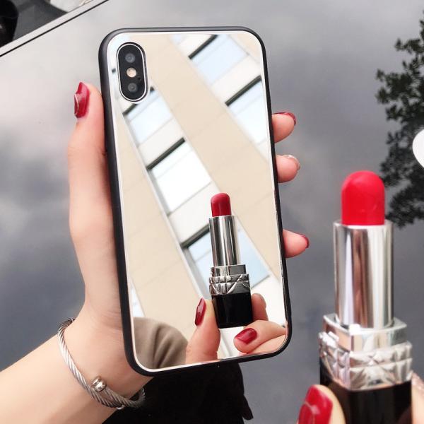 Buy cheap Electroplated Finish Mirror Girly Makeup Phone Cases / Iphone 7 Plus Protective Case from wholesalers