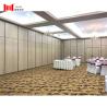 Buy cheap 6063 Aluminum Frame Wooden Folding Partition Wall 65mm from wholesalers