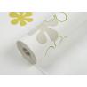Buy cheap Japanese Style Durable Asian Inspired Wallpaper With Green Embossed Bloom from wholesalers