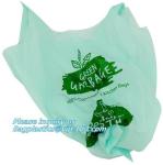 Cornstarch Garbage Biodegradable Kitchen Bin Liner Compostable Flat Trash Bag On