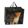 Buy cheap Recycle PP Woven Reusable Pink Shopping Eco Bag With Print Logo from wholesalers