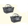 Buy cheap HDPP Supermarket Plastic Hand Shopping Basket , Fruit Vegetable Grocery Hand Baskets For Store / Shop from wholesalers