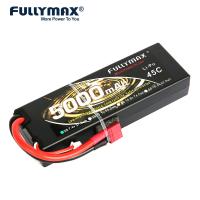 Buy cheap 2S Lipo Rc Car Battery 5000mah 45C Lithium Polymer Battery 7.4v product