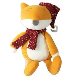Buy cheap Custom Cute Stuffed Fox Wear Christmas Hat Stuffed Toys ODM OEM from wholesalers