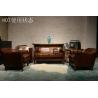 Buy cheap luxury classical leather sofa set furniture from wholesalers