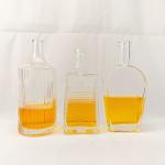 High White Glass Material Custom Color Clear 750ML Whisky Whiskey Glass Decanter