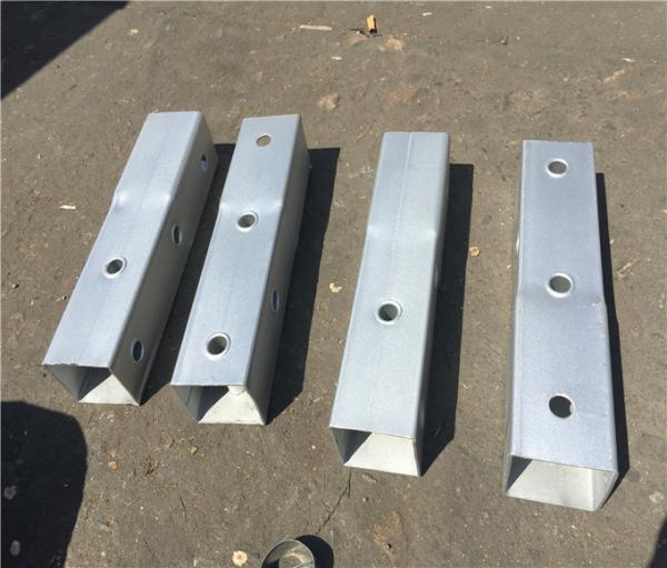 Buy cheap Gauge Perforated Square Tube Steel Fence Posts Q235 Material ASTM A1011 Grade 50 from wholesalers