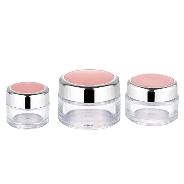 Buy cheap Round Cream Packaging Jar 20g Acrylic Material UV Printing 50mm Width from wholesalers