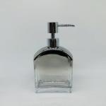 Grdient black glass bathroom accessories square and rectangular shape luxury