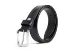 Cowhide 3.5cm Mens Leather Dress Belt Customized Color