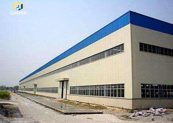 Buy cheap Solid H Shape Steel Beam Metal Buildings , Industrial Heavy Duty Steel Building from wholesalers