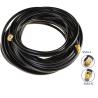Buy cheap SMA Female Right Angle Rf Cable Connector Bulkhead To SMA Male RG58 50cm from wholesalers