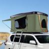 Buy cheap Double Layer Rooftop Camping Tent For Car , 2-3 / 3-4 Person Hard Shell Roof Top Tent from wholesalers