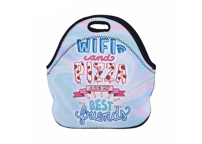 Neoprene Materials Insulated Tote Lunch Bag Durable Custom Logo Good Looking