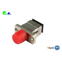 Buy cheap FC - SC Hybrid Simplex Copper Fiber Optic Adapter Mating Sleeve Female To Female product