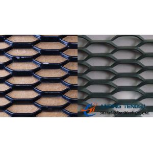 Buy cheap Hexagonal Pattern Expanded Metal Mesh for Industry and Construction from wholesalers