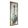 Buy cheap 3 Pcs 3 Colors Guitars Ribbon Panels Paintings For Hotel from wholesalers