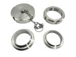 Female Connection Sanitary Stainless Steel Pipe End Cap Chain Blind Nut with