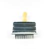 Buy cheap Stainless Steel Horse Grooming Tools , Heavy Duty Metal Curry Comb Wood Handle from wholesalers