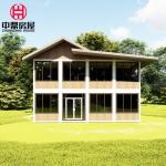 2 Story Luxury Villa Modular Prefabricated Home with Kitchen Bathroom and 3