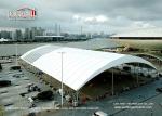 80m Big Clear Span Structure Frame Tent For Sports Hall , Aluminum PVC Tent
