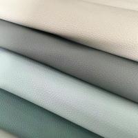 Buy cheap PVC Faux Leather Upholstery Fabric Lychee PVC Sofa Leather Scratch Resistent product