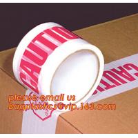 Buy cheap Fragile Tape, Box Sealing, Bopp Carton Sealing, Shipping Adhesive, Packing product