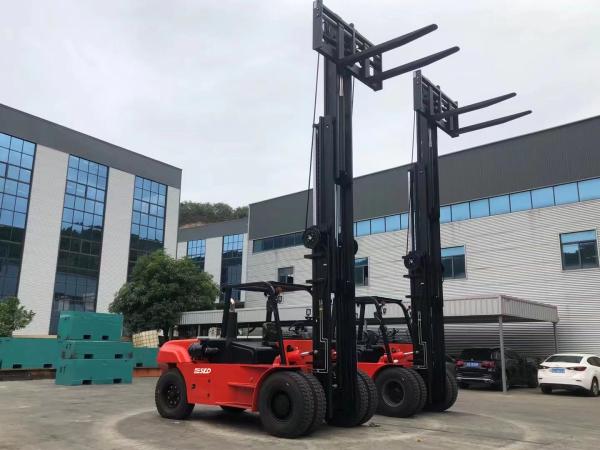 Buy cheap 12 Ton Diesel Forklift With Lifting Height 6m from wholesalers