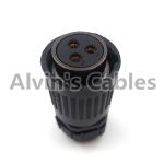 High Performance Industrial Power Connectors , Led Cable Connectors Bayonet